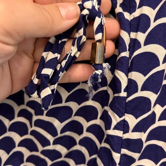 2/40$ Anthropologie mermaid print navy and white size xs - Picture 8 of 13